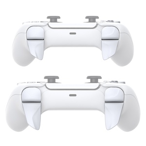 อุปกรณ์เสริมปรับปรุงเกม White Blade 2 คู่ ปุ่มปรับระดับไหล่ ตัวต่อขยายกันชน ตัวต่อขยายทริกเกอร์ สำหรับคอนโทรลเลอร์ Ps5 - Product Image 6