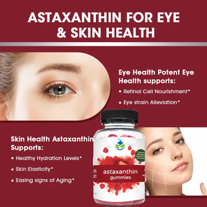 Gomitas de Aceite de Astaxantina Antioxidante Ausreson, Extracto de Pluvialis, Suplemento Natural 1kg, Productos para el Cuidado de la Piel, Gomitas de Astaxantina - Product Image 3