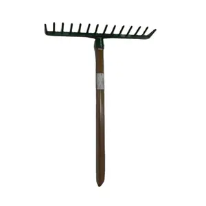 Garden Rake farming rake 14T with long handle