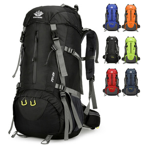 Sac à dos de randonnée en nylon imperméable 50L, design antivol, pour sports de plein air, <span class=keywords><strong>camping</strong></span>, trekking, randonnée, alpinisme - Product Image 1