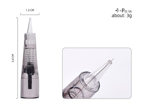 เข็มสักคิ้วแบบเส้น 1R 0.25 มม. สำหรับเครื่องสัก PMU ระดับมืออาชีพ - Product Image 2