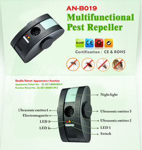 Nouvelle <span class=keywords><strong>prise</strong></span> électrique intérieure cafards répulsif <span class=keywords><strong>Anti</strong></span>-souris moustique répulsif à ultrasons antiparasitaire - Product Image 5