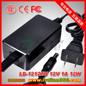 Green Electricity LVDIAN 12V 1A <b>Power</b> <b>Adapter</b> DC Output <b>US</b> Plug Router Fiber Optic Transceiver Charging - Product Image 4