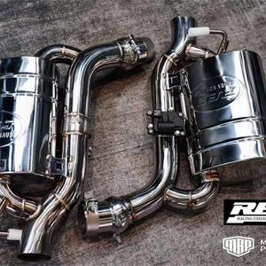 Tubo de escape de coche mercedes-benz AMG GT50 GT53, Sección de cabeza <span class=keywords><strong>RES</strong></span> de acero inoxidable modificado, sección trasera media, sonido de válvula inteligente - Product Image 3