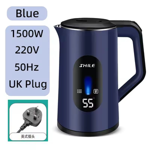 Hervidor Eléctrico Portátil de Acero Inoxidable de 1500W, con Apagado Automático, Capacidad de 1.1-1.5L, para el Hogar, Personalizado de Fábrica, Superventas - Product Image 4