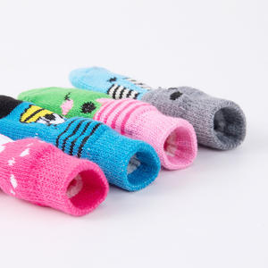 Calcetines <span class=keywords><strong>de</strong></span> Algodón con Estampado Invernal para Perros y Gatos, Antideslizantes, Antisuciedad y Antiarañazos, para Perros Bixiong y Teddy - Product Image 4