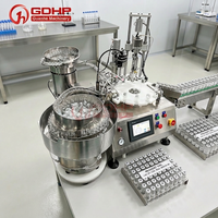 Machine de remplissage et de scellage entièrement automatique pour micro-liquides, à buse unique, pour flacons de 1 à 50 µL, idéale pour la distribution de réactifs de laboratoire