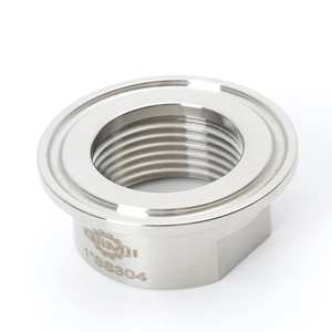 SS304 SS316L vệ sinh Tri kẹp <span class=keywords><strong>Adapter</strong></span> NPT nữ 1/4 '-1' công cụ Pad TC50.5-64MM chủ đề nội bộ phù hợp kết nối casquillo tại chỗ - Product Image 6