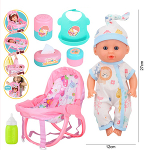Poupée en vinyle avec son, 12 pouces (28 cm) de hauteur, poupée en PVC pour filles - Product Image 2