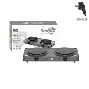 热卖2000瓦铸铁板双板电炉电炉可调温度电炉 - Product Image 2