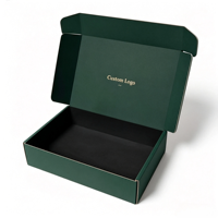Boîte d'expédition rigide personnalisée pour cadeaux, emballage avec logo estampé à chaud, boîte d'expédition en papier de luxe pour cosmétiques, bijoux, boîtes d'expédition en carton
