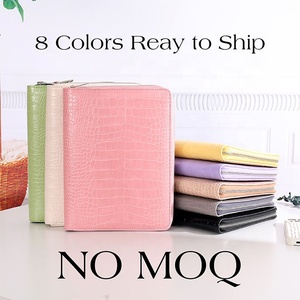 <span class=keywords><strong>Facebook</strong></span> Etsy ขายดีที่สุด Luxe หนังจระเข้โฟลิโอแพดสมุดวางแผนปก/ตัวจัดระเบียบเครื่องเงิน - Product Image 2