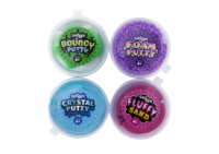 Pâte à jouer mastic rebondissant argile Slime mousse rebondissante bricolage jouet 4 en 1 mastic fête artisanat kit jouets préscolaires