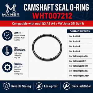 MANER Sello magnético de ajuste del árbol de levas con junta tórica WHT007212 WHT007212B para EA888 Gen3 1.8T 2.0T Audi A4 A5 A7 Q5 VW Passat CC EOS Tiguan - Product Image 4
