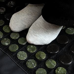 Alfombrilla de Piedra de Jade Xiuyan Natural para Calefacción de Chakras, 60*40cm, Alfombrilla de Calefacción para Sauna, Cojín para Asiento - Product Image 3