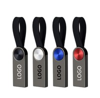Nouvelle clé USB miniature en métal KDATA avec logo personnalisé, 64 Go, USB 2.0