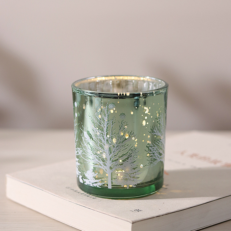 Christmas tree electroplated green