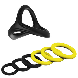 Anillo Vibrador Fino para Parejas, Estimulación del Clítoris, Juguete Sexual de Silicona, Funda Masturbadora para Hombres - Product Image 6