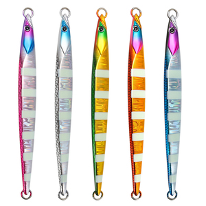 Jigging Pro nouveau Design 100G 120G 150G barres lumineuses longue vitesse de coulée pêche en eau salée métal gabarit leurre - Product Image 3