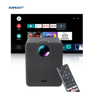 ТВ-проектор Topleo на android, 150 ansi-люмен, Full Hd, 1080p, ЖК-дисплей