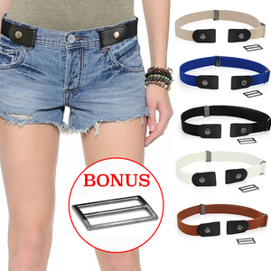 Multi Colors Invisible Lazy Strech Belt Ceinture élastique <span class=keywords><strong>sans</strong></span> <span class=keywords><strong>boucle</strong></span> pour femmes hommes - Product Image 1