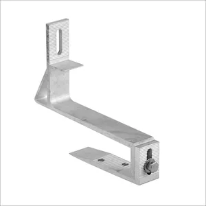 Solar PV Mount Brackets Standing Aluminum L Foot Clamp Solar Mounting Connection Tool