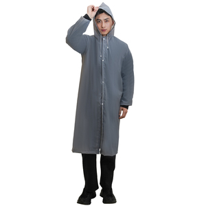 Pioggia impermeabile per esterno con cappuccio di dimensioni maggiori per Poncho leggero riutilizzabile da <span class=keywords><strong>donna</strong></span> antipioggia usa e getta - Product Image 4