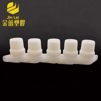 Verseur en plastique et capuchon, 9.6mm pour bec doypack