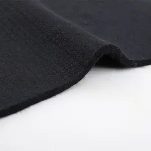 Pre-oxygenated Activated Carbon Fibre Cloth Nonwoven Fabric Fire Retardant Felt Black Needle Punched Carbon Fiber Felt Hard Felt