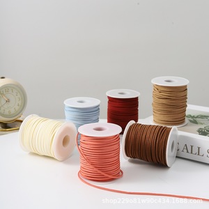 Chất lượng cao khả năng hiển thị cao dệt Da nhân tạo gói sợi dây thừng coloured đàn hồi đóng gói dây cho cải thiện bao bì - Product Image 6