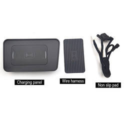 Chargeur sans fil Qi pour Toyota <span class=keywords><strong>RAV4</strong></span> XA40 2018-2014 Accessories15w Fast Phone Charging Plate Adapter Interior Modification - Product Image 6