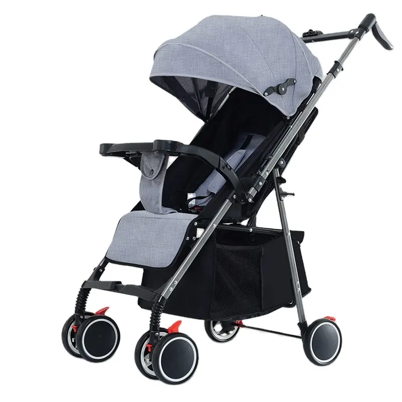 Poussette pour bébé Pram 3 en 1 acheter une poussette pour bébé avec siège auto de Chine meilleure qualité