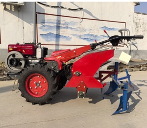 소형 미니 농업용 로터리 경운기 로터베이터 리저 비료 살포기 (12HP 디젤 엔진 보행형 트랙터용) - Product Image 5