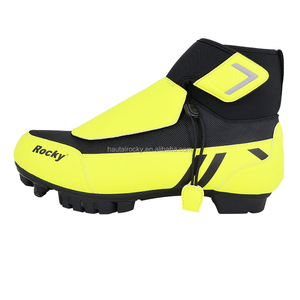 Chaussures de vélo de montagne VTT, semelle en caoutchouc durable, coupe haute, logo OEM personnalisé, vente en gros, entraînement sportif, extérieur - Product Image 1