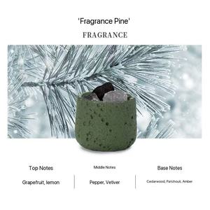 Juego de regalo de piedra de aromaterapia sin llama ecológica de gama alta, ambientadores de aceite esencial de patrón sólido para difusor de uso doméstico - Product Image 6
