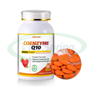ASAP Private Label Coq10 Co Q10 Comprimés 300mg 1000mg Complément alimentaire pour la santé cardiaque Coenzyme Q10 Comprimés - Product Image 1