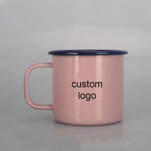 Tazas de Café de Esmalte Duraderas de 11oz y 12oz para Camping, Blancas, para Sublimación DIY, Tazas de Viaje Esmaltadas para Impresión DIY - Product Image 2