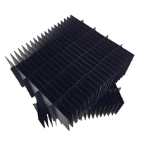 Polypropylène ondulé PP Coroplast couteau diviseurs de cartes séparation en plastique Poly grille boîte avec compartiments entretoise lame pince