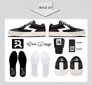 Zapatillas casuales vintage con remaches de perlas para mujer, antideslizantes, cómodas, estilo gótico, de caña baja, zapatillas personalizadas para skateboarding para hombre - Product Image 6