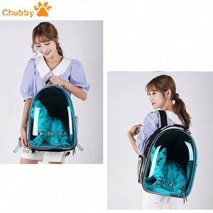 Wholesale Transparent Breathable Durable High Quality Visible Space Pet <b>Backpack</b> Pet Carrier Bag for <b>Small</b> Animals - Product Image 3