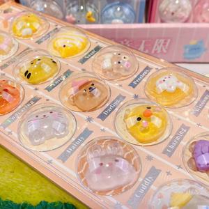Breloques en résine miniatures à motifs de dessins animés mignons, représentant des desserts et gâteaux aux fruits simulés, pour coques de téléphone DIY et pinces à cheveux, vente en gros - Product Image 5