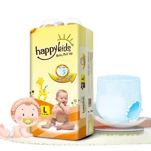 Smooth and soft texture is super good baby disposable diapers baby diapers manufacturers china