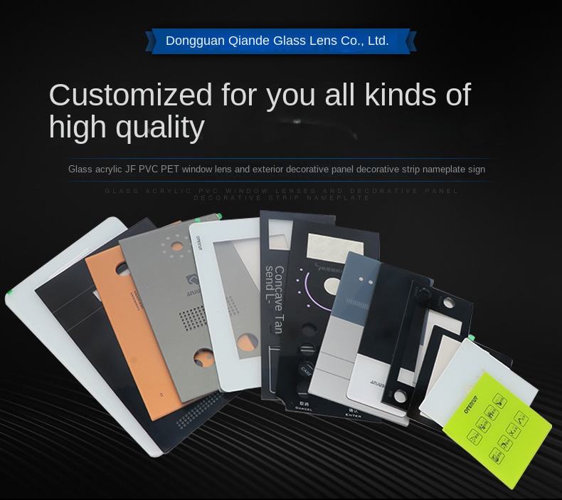 Custom  One-stop Acrylic Nameplate Label Stickers