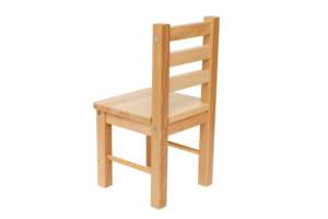 Diseño de borde liso Silla para niños Taburete con respaldo alto Muebles de sala de estar para el hogar Perfecto para la habitación de los niños - Product Image 3