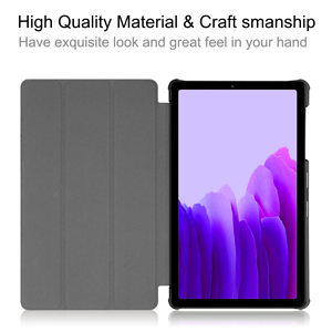 Custodia sottile per <span class=keywords><strong>Samsung</strong></span> <span class=keywords><strong>Galaxy</strong></span> Tab <span class=keywords><strong>A7</strong></span> <span class=keywords><strong>Lite</strong></span> 8.7 pollici 2021 SM-T220 SM-T225N PU Leather Tri-Fold Stand Cover all'ingrosso della fabbrica - Product Image 2