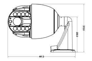 OEM su geçirmez 8MP HD açık dome kablosuz gece görüş yüksek hızlı cctv ptz güvenlik kamera de gözetim - Product Image 6