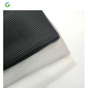 <span class=keywords><strong>Tissu</strong></span> en maille hexagonale 3D en polyester 100% doré - Product Image 6