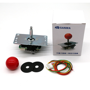 Sanwa jlf 8yt chơi Arcade Stick 8-way Joystick trò chơi lệnh đồng xu Pusher <span class=keywords><strong>PS4</strong></span> điều khiển DIY Máy bán hàng tự động Kit Board - Product Image 3