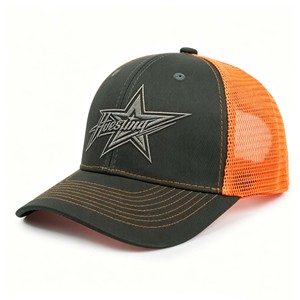 Gorra Trucker Clásica de 5 Paneles en Blanco al por Mayor de Alta Calidad con Etiqueta Tejida Personalizada, Gorras Deportivas de Moda Transpirables, Gorra Trucker Personalizada - Product Image 3