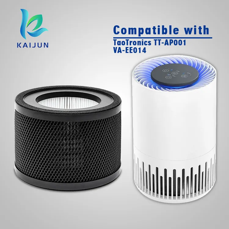 Benutzer definierte tragbare 3 in 1 True Filter h11 h13 Luft reiniger Hepa Baumwoll filter fit für Taotronics tt-ap001